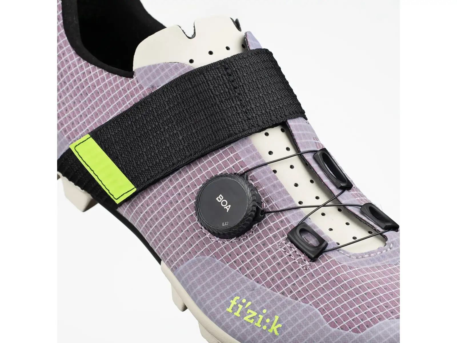 Fizik Vento Ferox Carbon MTB men's cycling shoes Lilac/White