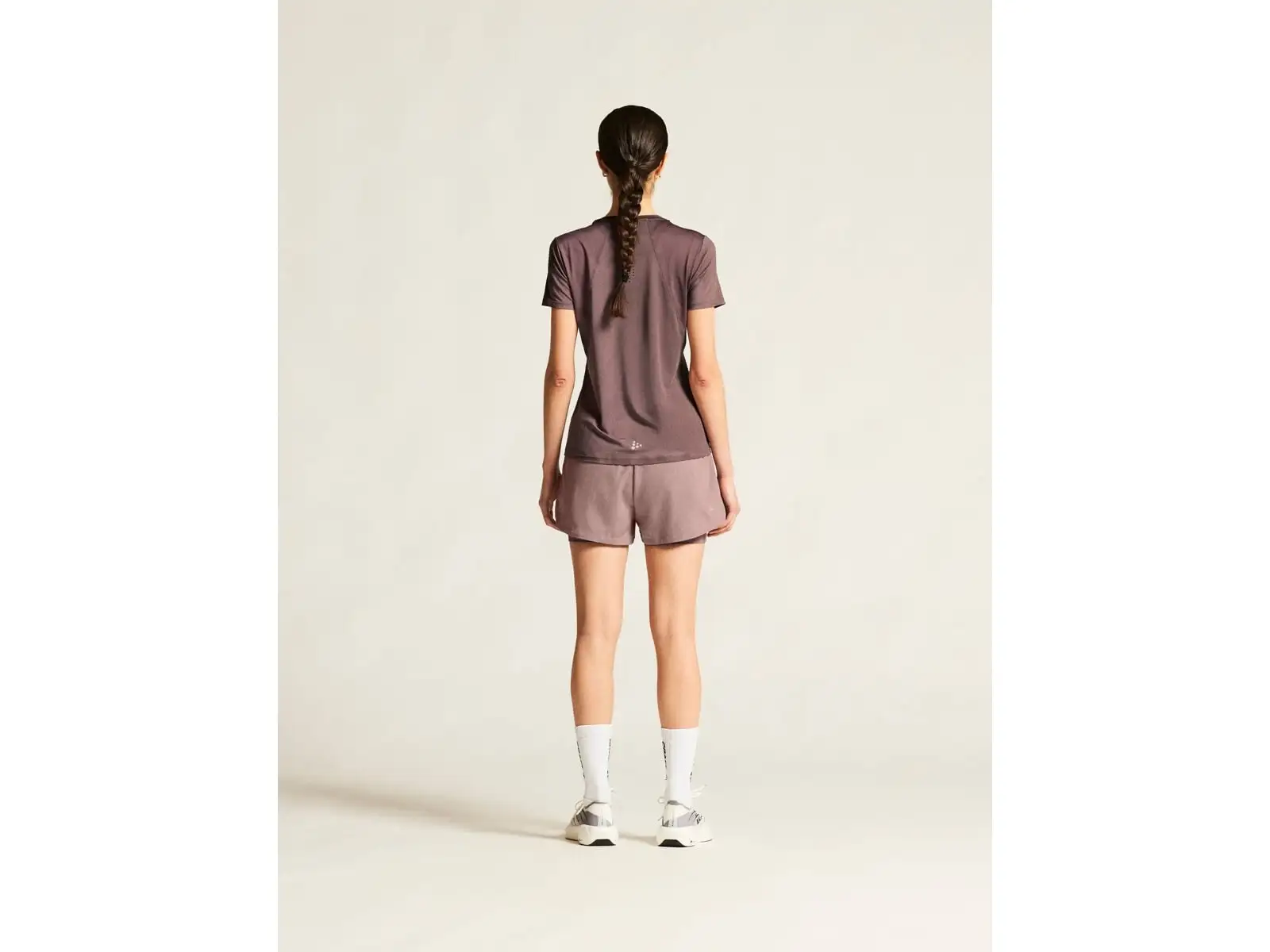 Craft ADV Essence 2 women's short sleeve T-shirt purple