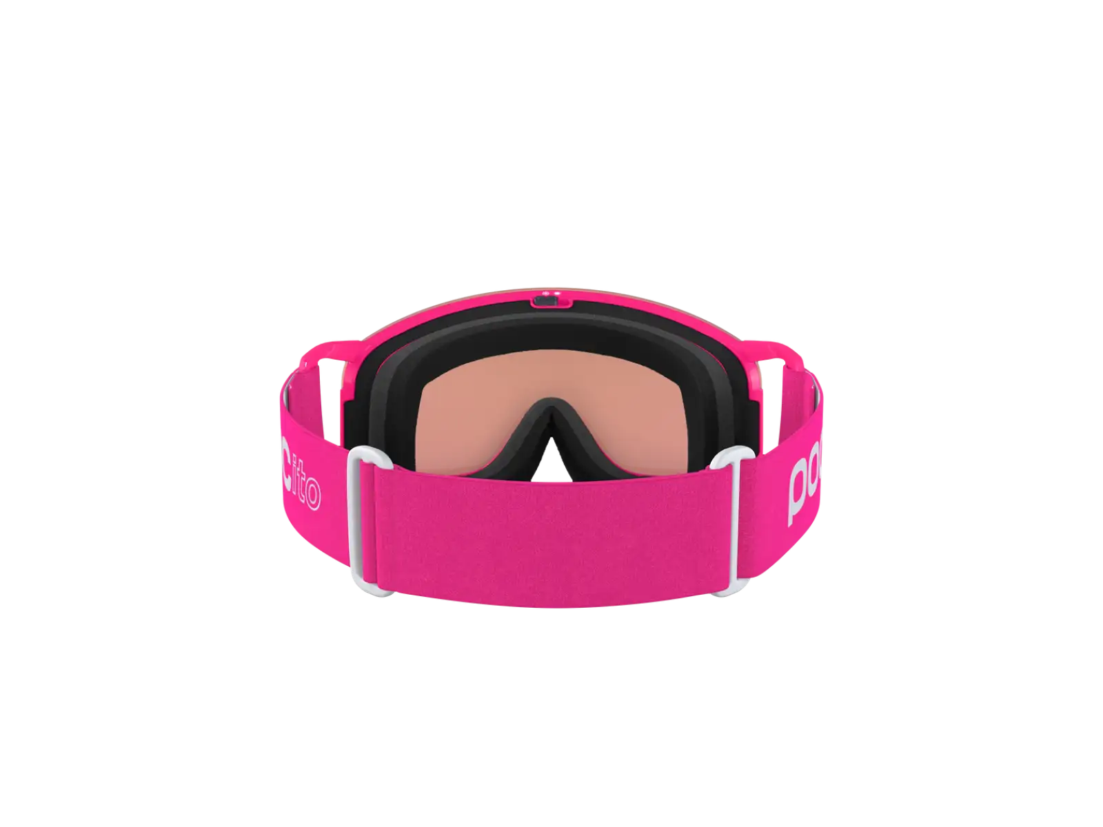 POC POCito Nexal kids ski goggles Fluorescent Pink/Partly Sunny Light Orange