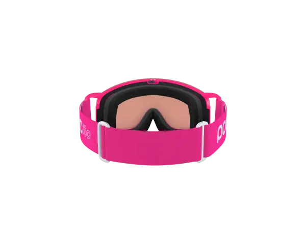 POC POCito Nexal kids ski goggles Fluorescent Pink/Partly Sunny Light Orange