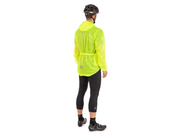 Etape rain jacket VENTO yellow fluo