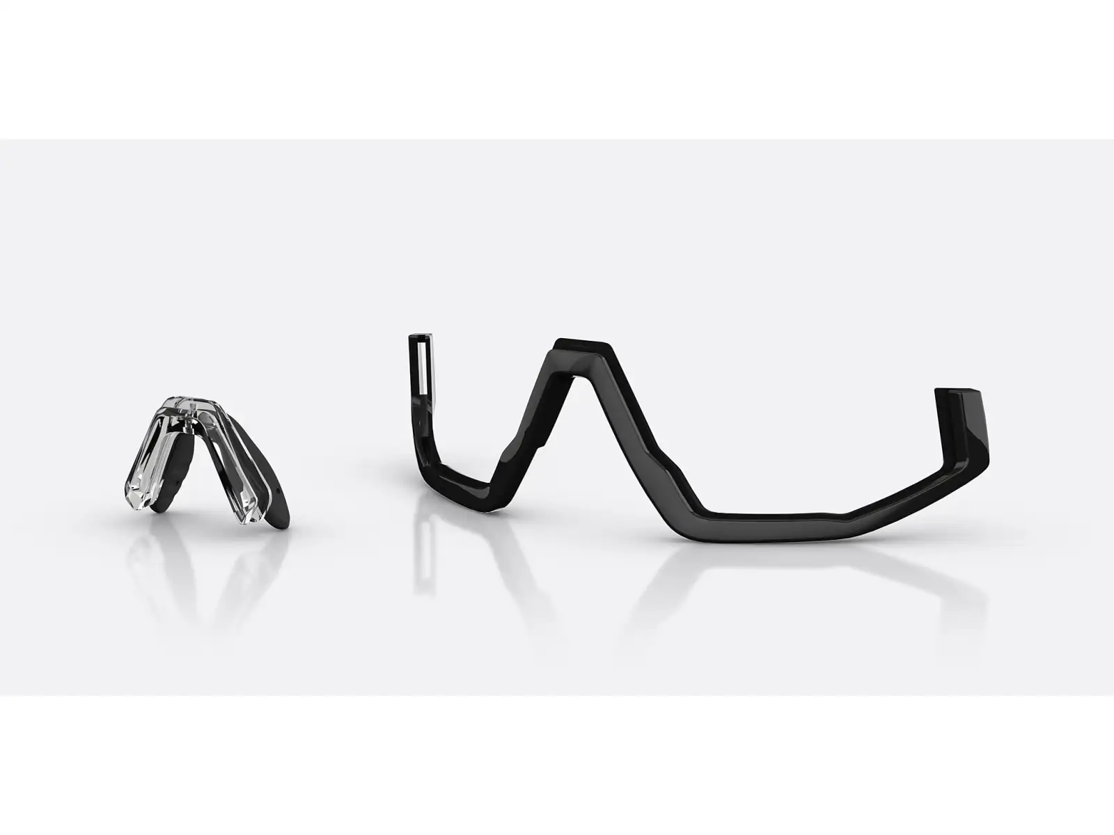 Bliz Fusion sunglasses Transparent Dark Grey/Brow Red Multi