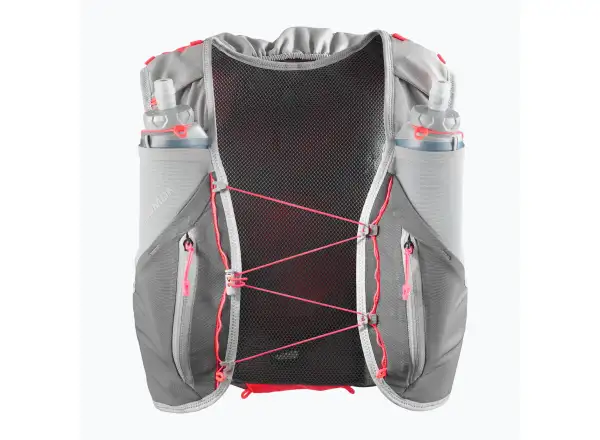 Salomon ADV Skin 12 Set running vest Castelrock/Alloy/Neon Flame