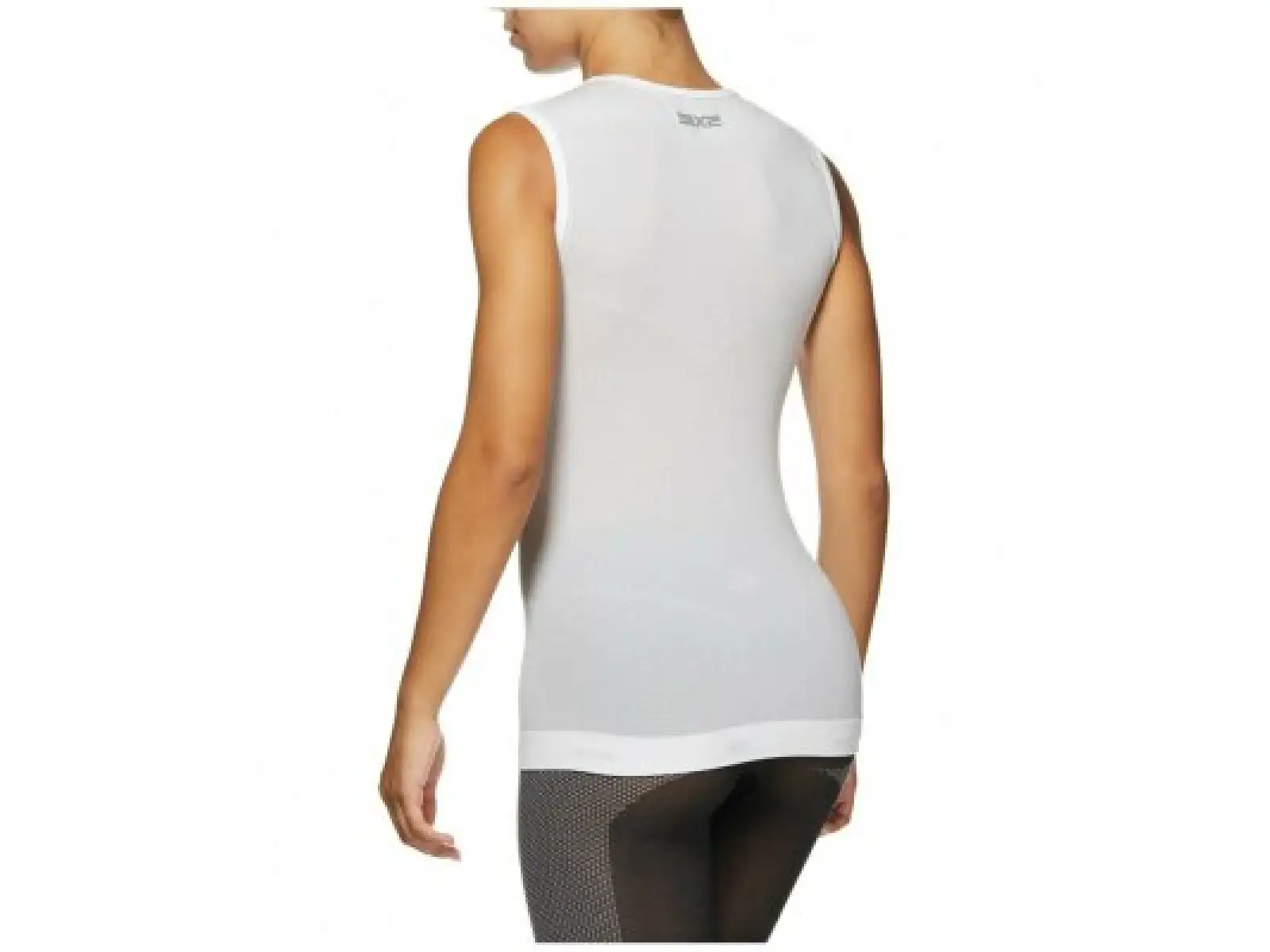 SIXS SML BT functional sleeveless shirt white