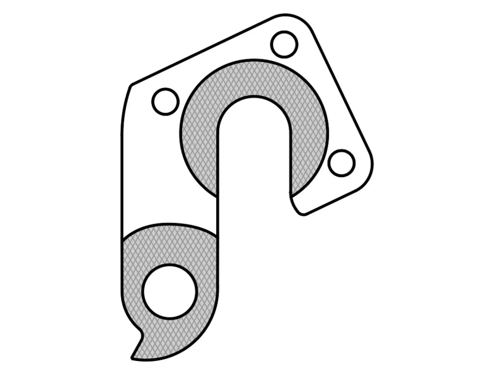 Union GH-213 derailleur hanger Ghost