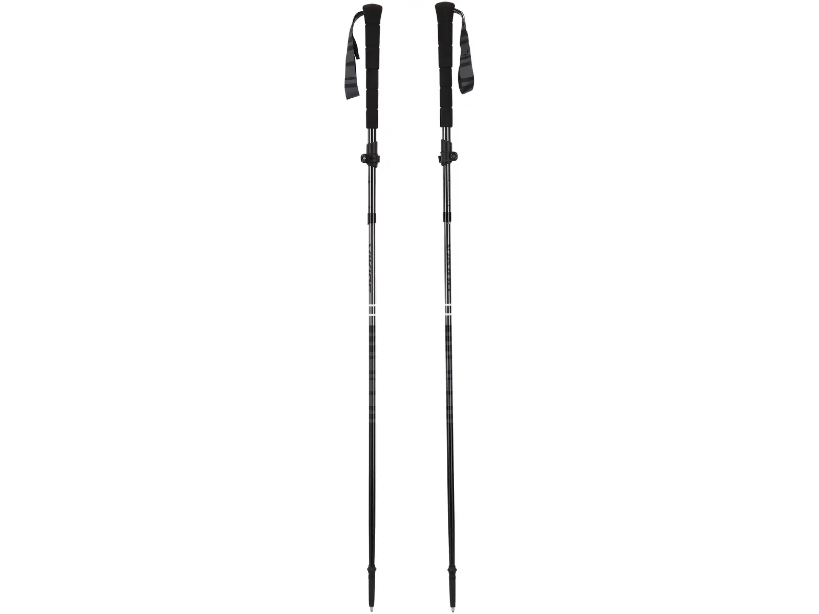 Viking Kettera Pro Long Grip trekking poles black/Gray