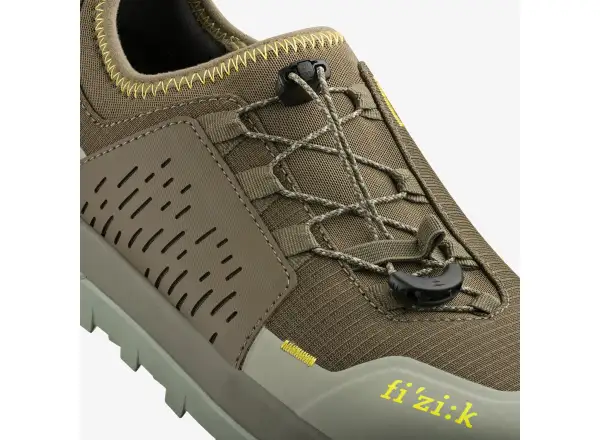 Fizik Ergolace 2 Flat MTB shoes Forest Green/Caramel