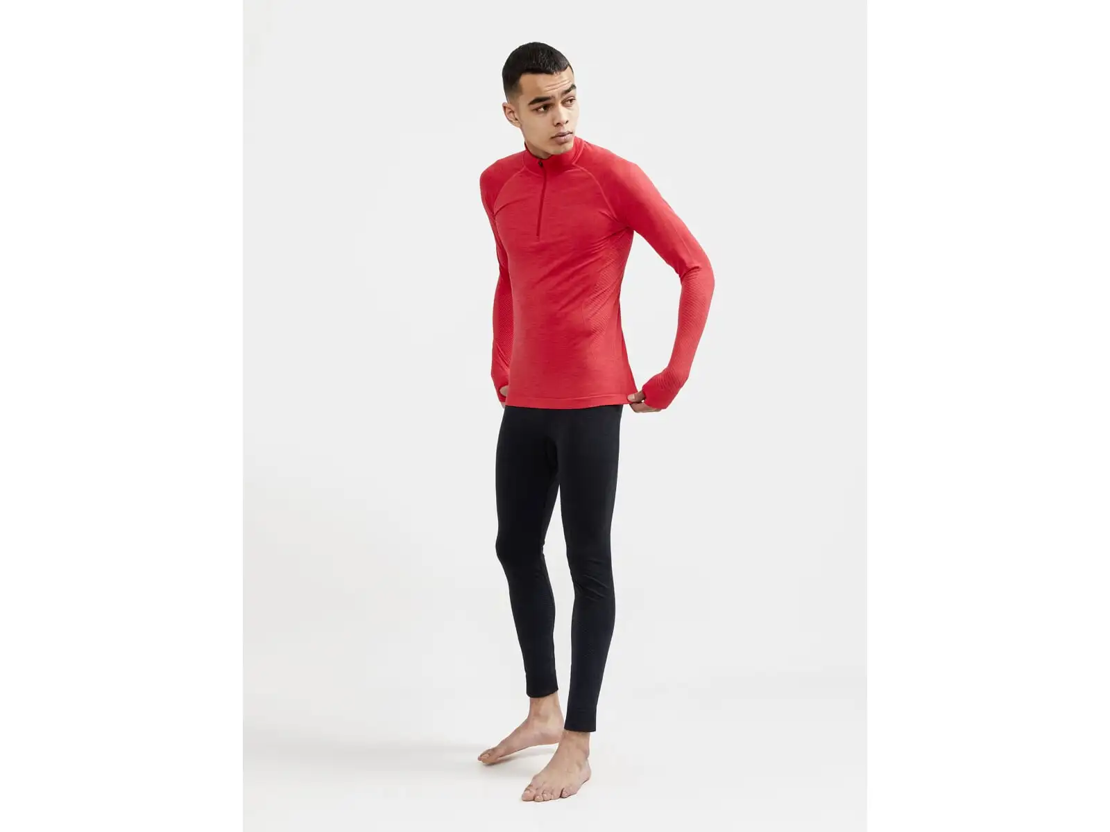 Craft Core Dry Active Comfort men's base layer pants black