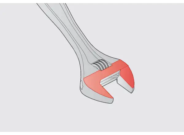 Unior adjustable wrench