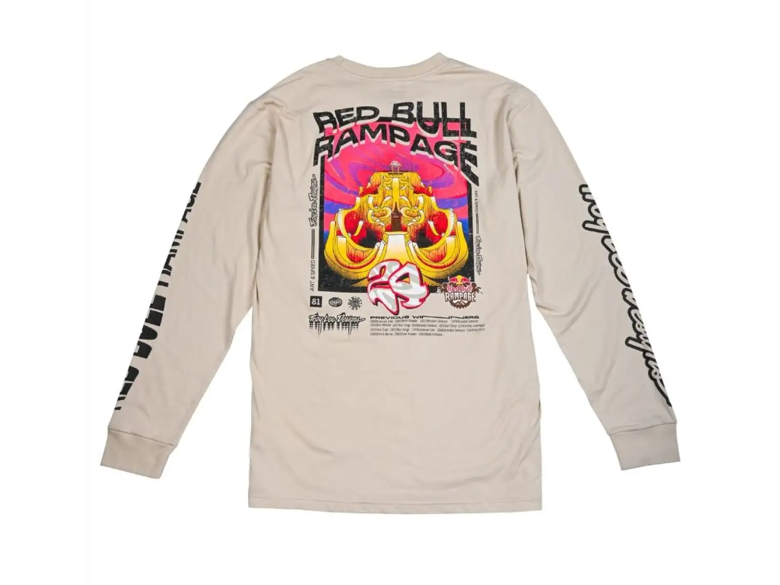 Troy Lee Designs x Red Bull Rampage Altered Reality men's long sleeve shirt Cement