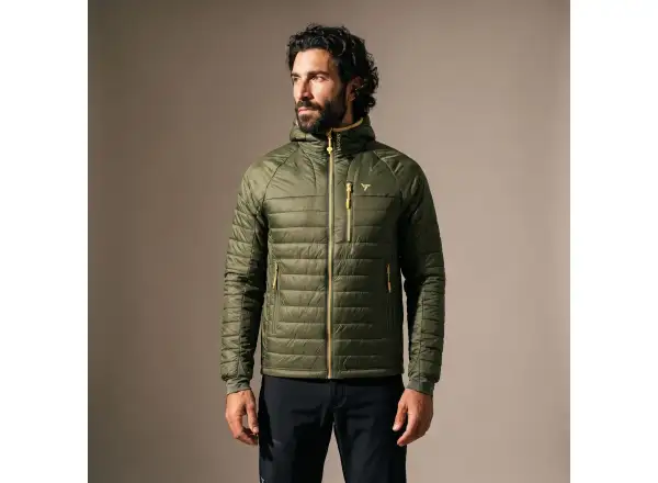 Silvini men's jacket Rutor Olive/Yellow
