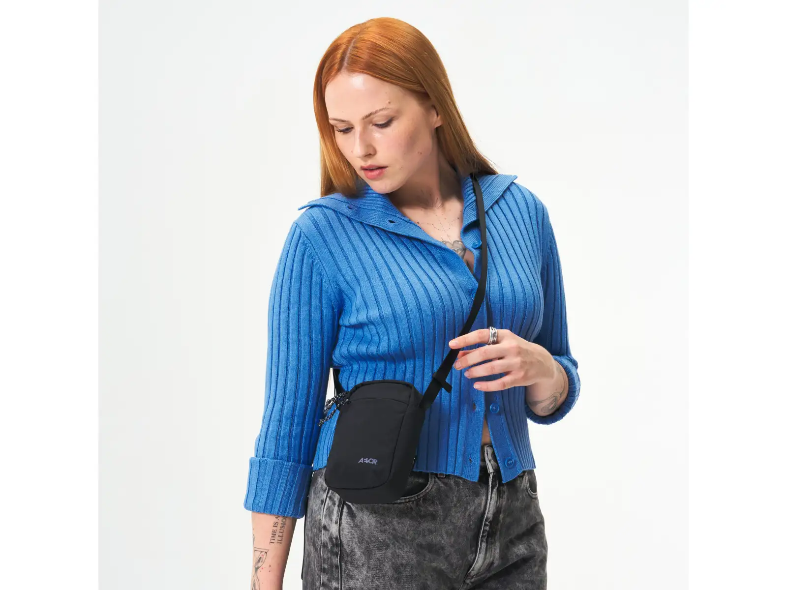Aevor Easy Ride Pouch crossbody bag Black