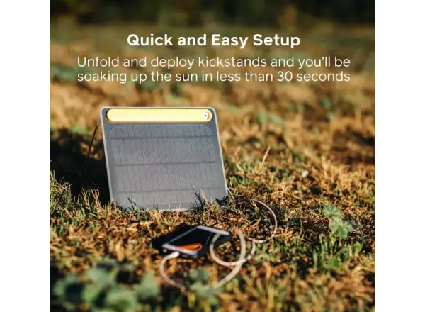 BioLite 5+ solar panel 5W and power bank 3200 mAh