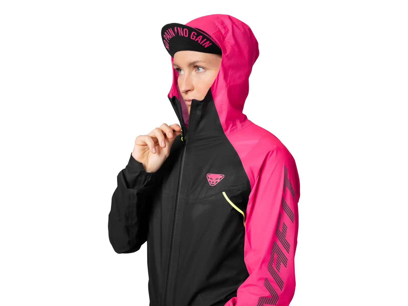 Dynafit DNA 3L women's jacket Pink Glo/Black Out