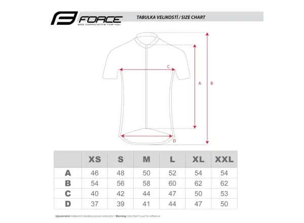 Force Anniversary Lady jersey short sleeve black/gold