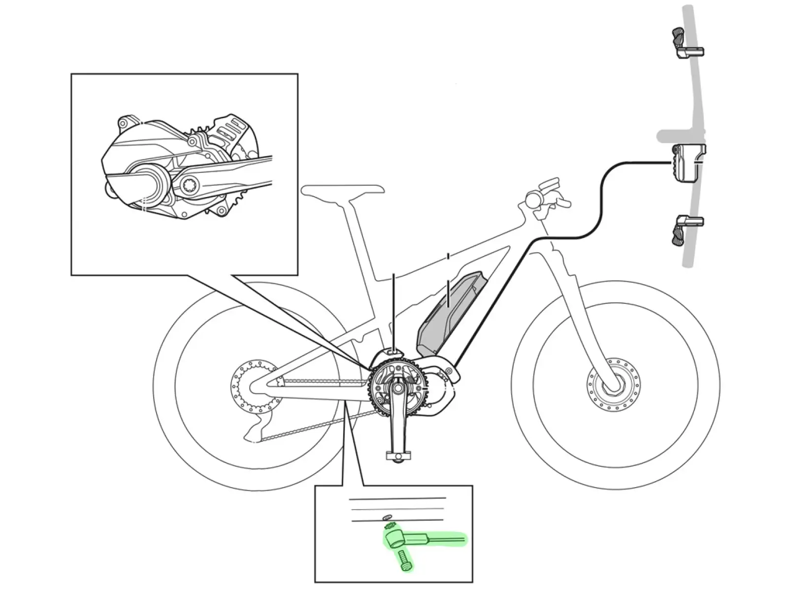 Shimano STePS SM-DUE10 Speed Sensor