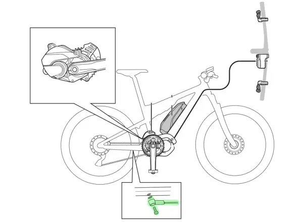 Shimano STePS SM-DUE10 Speed Sensor