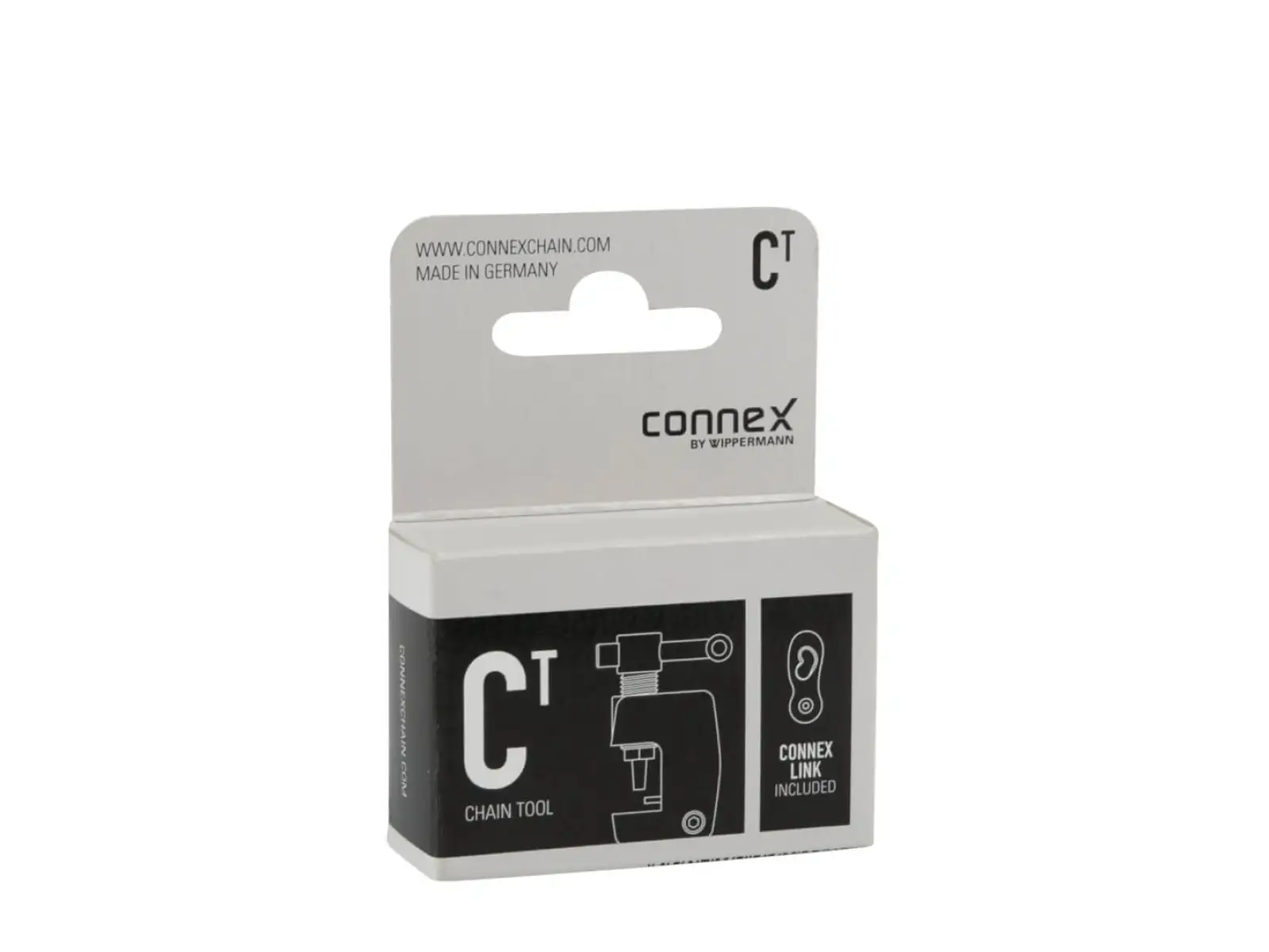 Connex steel chain riveter with link