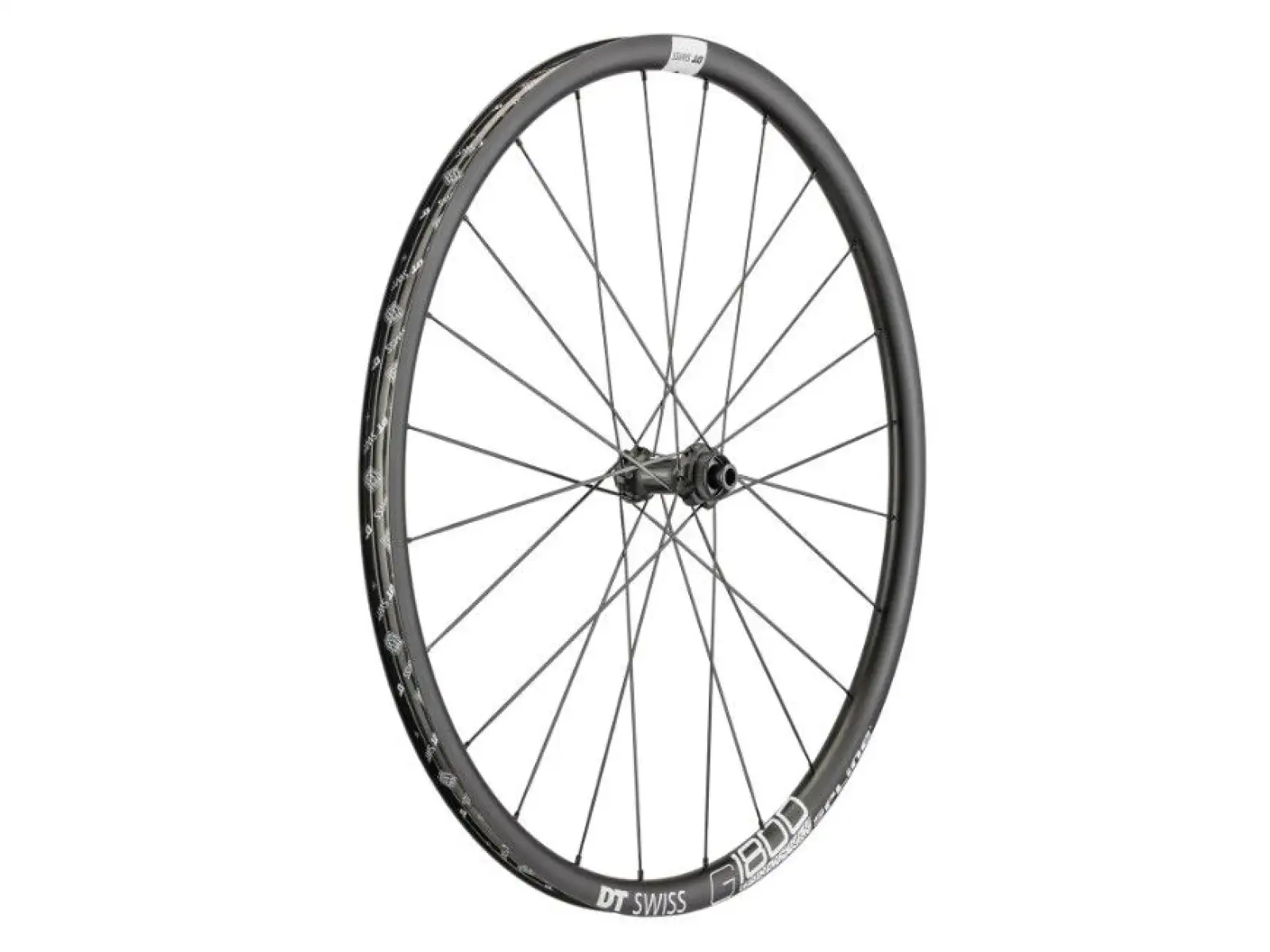 DT Swiss G 1800 25 Spline DB 28" gravel wheelset hub Sram XDR