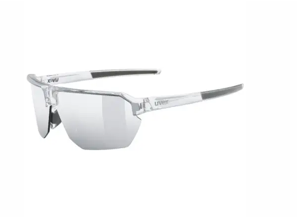 Uvex Vectiv Set cycling glasses Clear/Mirror Silver