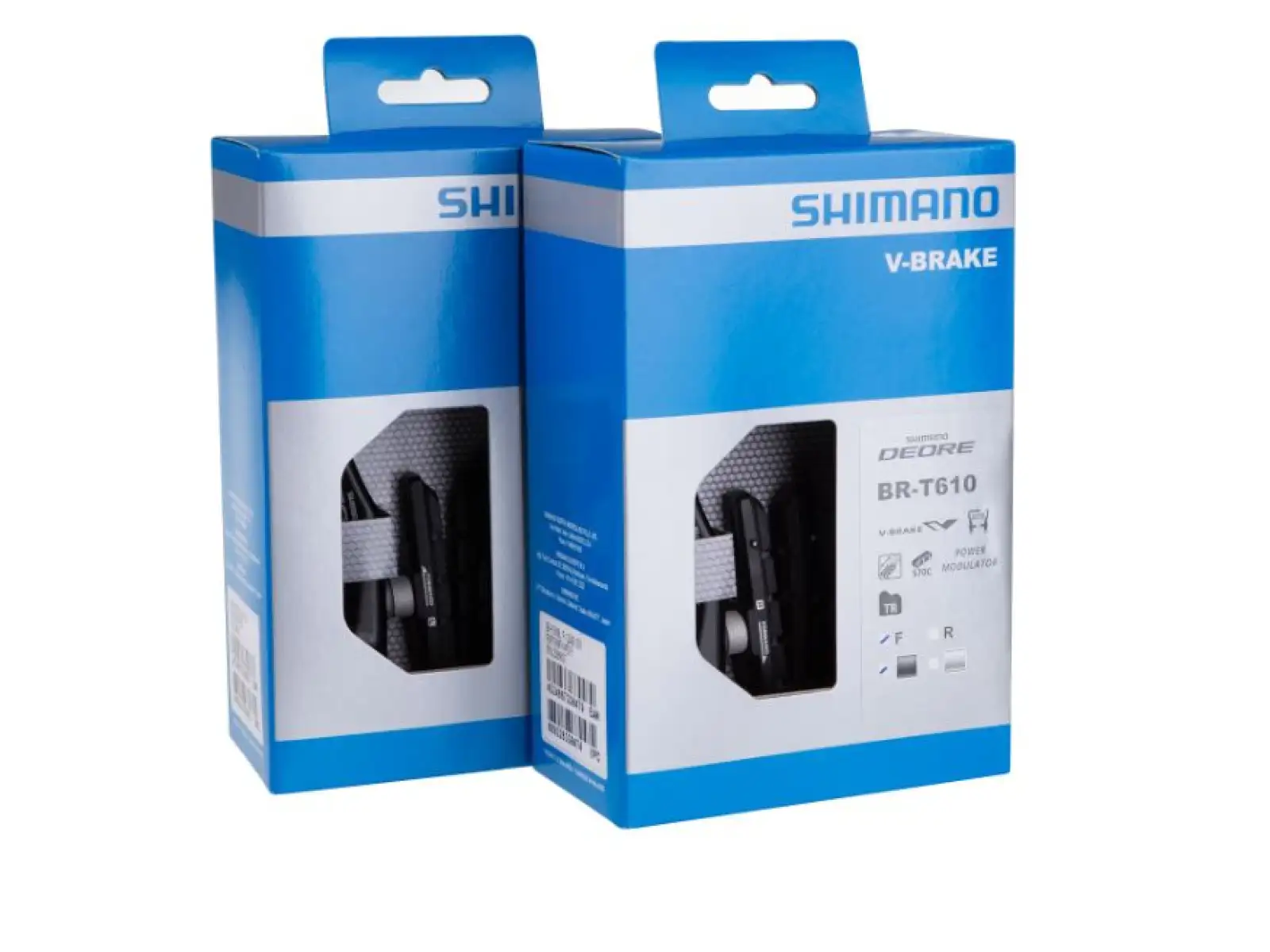 Shimano Deore BR-T610 front and rear brake black