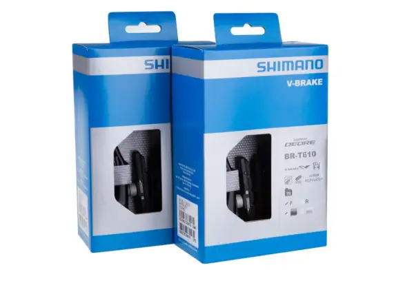 Shimano Deore BR-T610 front and rear brake black