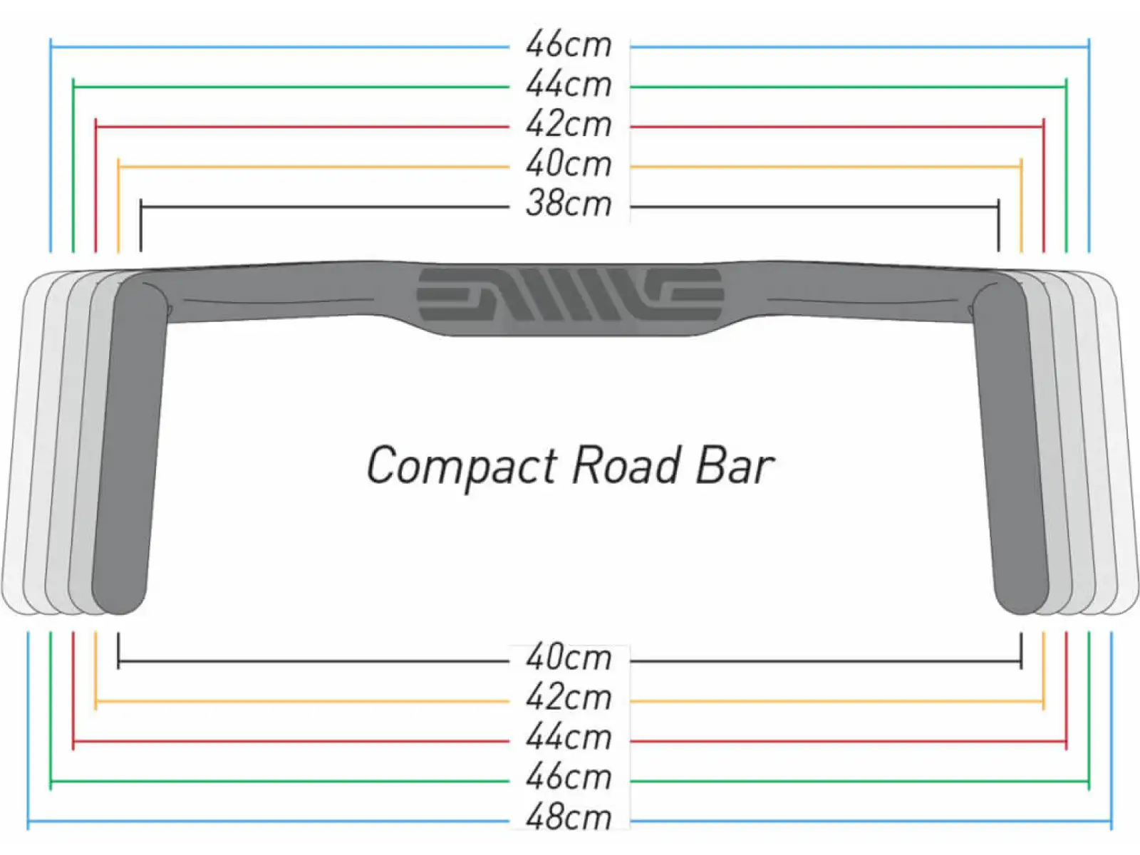 Enve Road Compact Drop road handlebars black