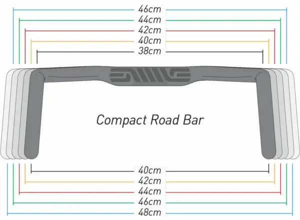 Enve Road Compact Drop road handlebars black