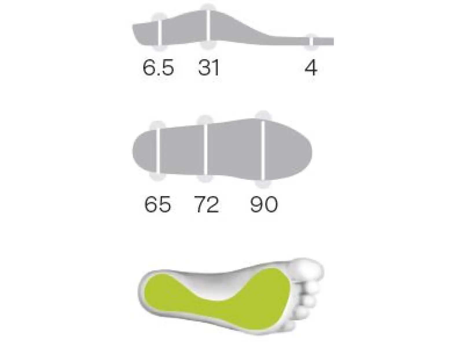 Sidas 3Feet Eco Winter Mid insoles