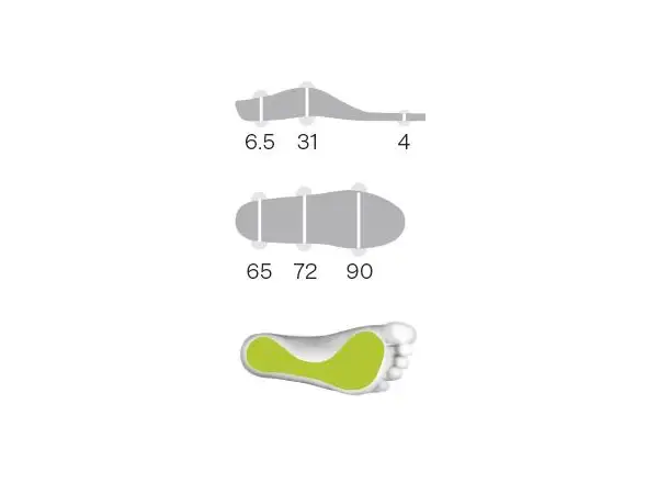 Sidas 3Feet Eco Winter Mid insoles