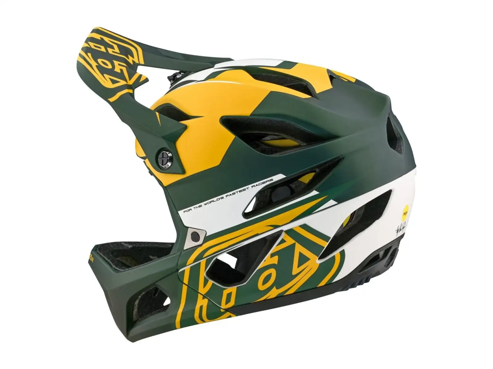 Troy Lee Designs Stage Mips helmet Vector Green