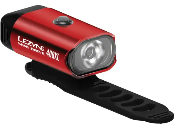 Lezyne Mini Drive 400 front light red/hi gloss