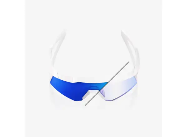 100% Speedcraft XS LE Bastille Blue Mirror Photochromic Sunglasses