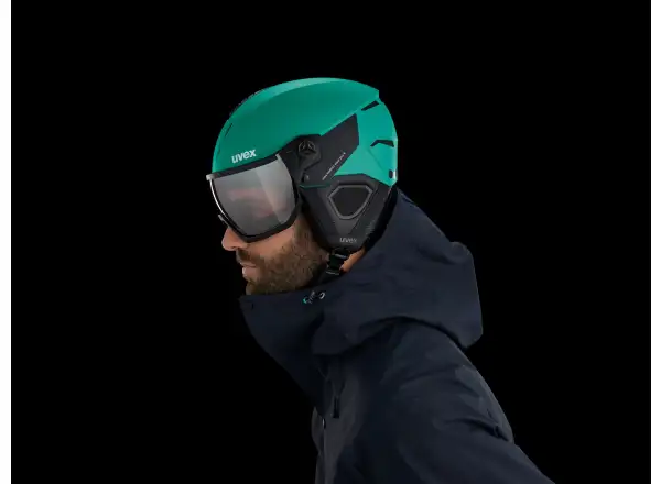 Uvex Instinct Visor Pro V ski helmet black matt