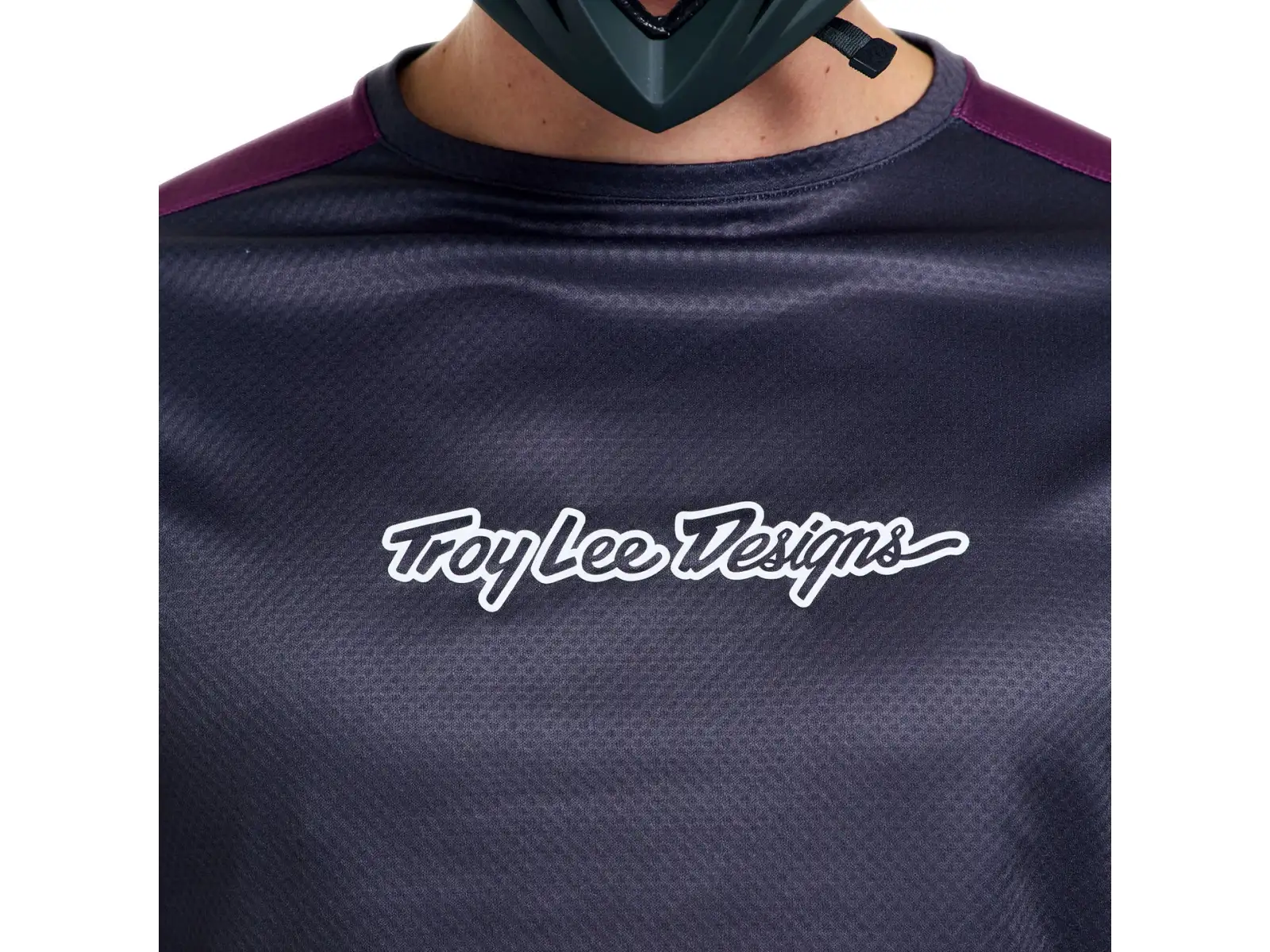 Troy Lee Designs Stage men's jersey long sleeve Signature Carbon