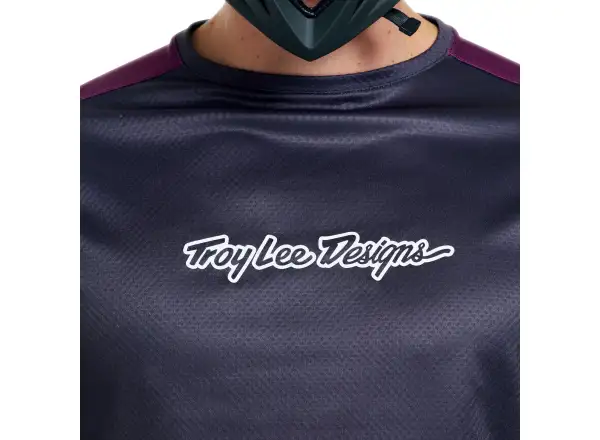 Troy Lee Designs Stage men's jersey long sleeve Signature Carbon