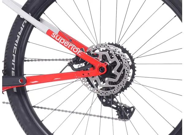 Superior eXP 6.3 mountain electric bike Gloss Grey/Red