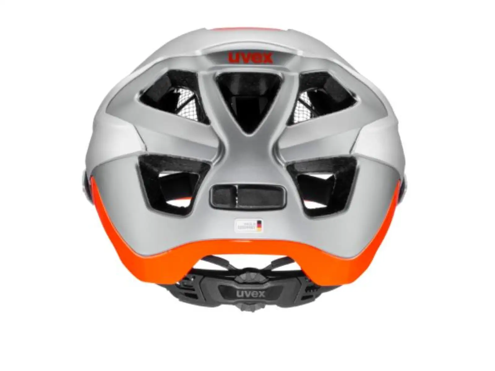 Uvex Quatro Integrale MTB helmet Silver/Orange Mat