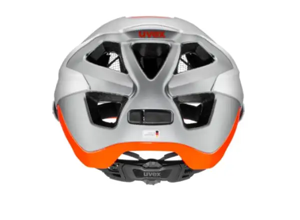 Uvex Quatro Integrale MTB helmet Silver/Orange Mat