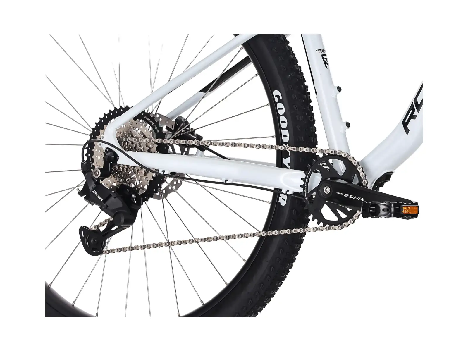 Rock Machine Blizz 5 mountain bike Gloss Polar White/Black
