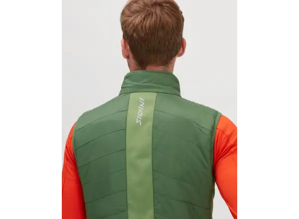 Silvini Grotte men's vest Green Forest
