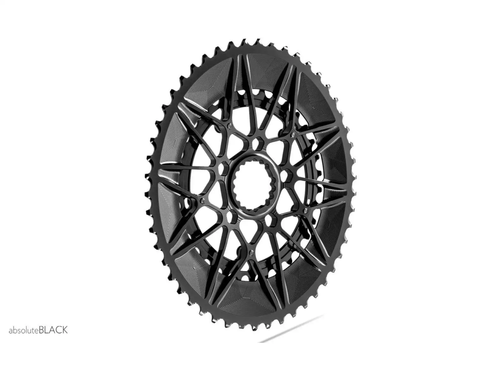 Absolute Black Cannondale Road Oval 50-34T chainring
