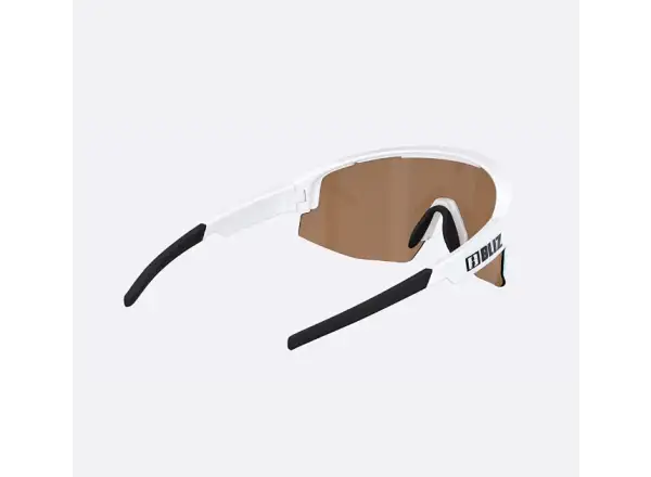 Bliz Matrix Nano Optics Nordic Light sunglasses Matte White/Coral/Orange/Blue multi