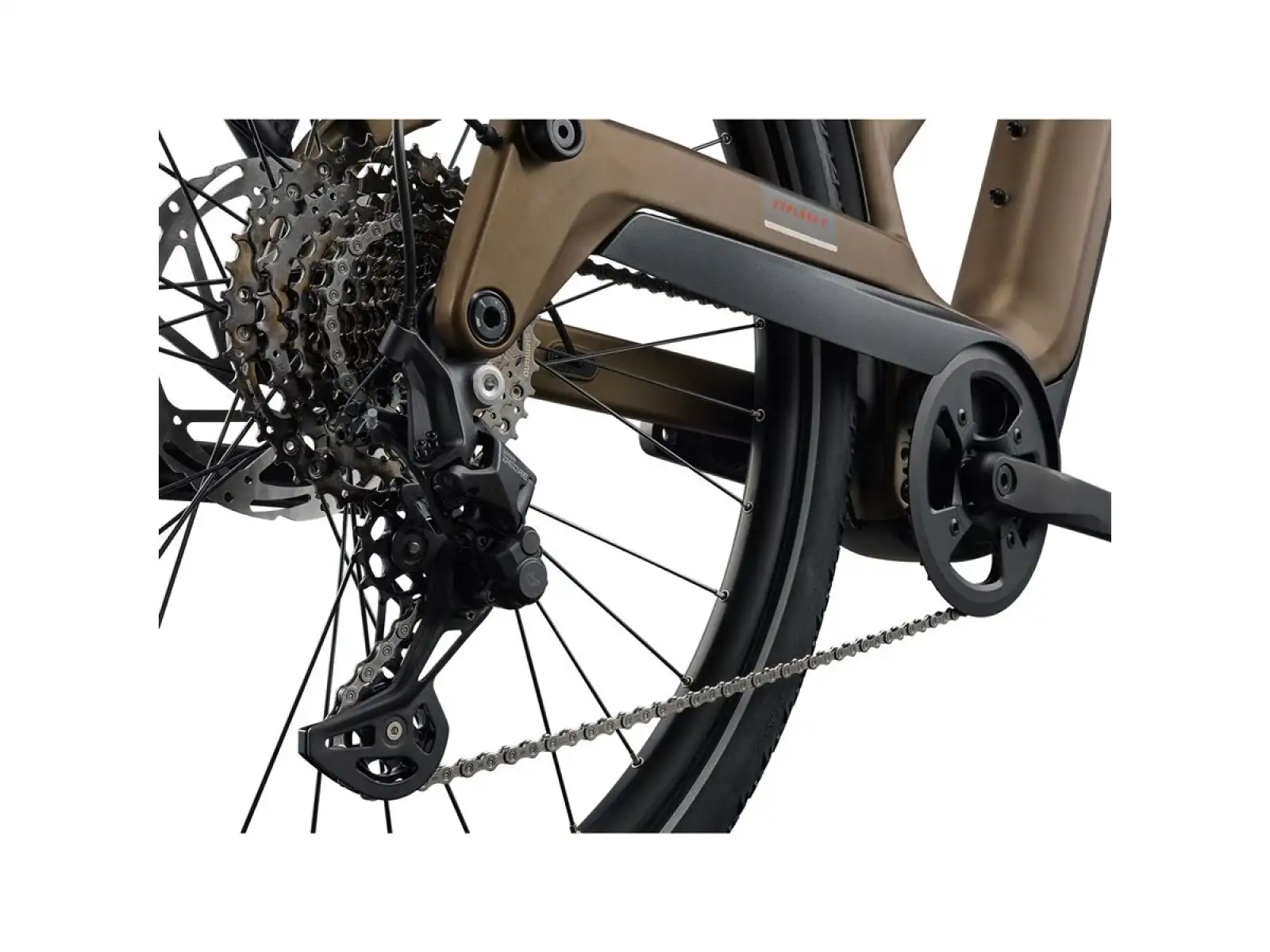 Giant Explore E+ 3 Pro STA trekking e-bike Pyrite Brown