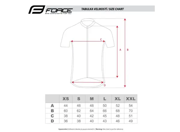 Force Ascent Lady women's jersey short sleeve green/fluo
