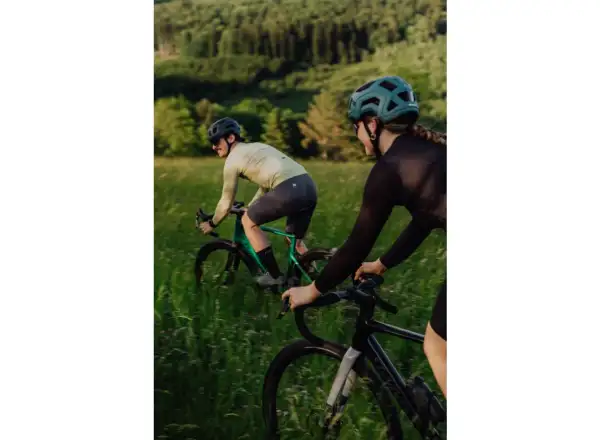 Force Plain men's long sleeve jersey green