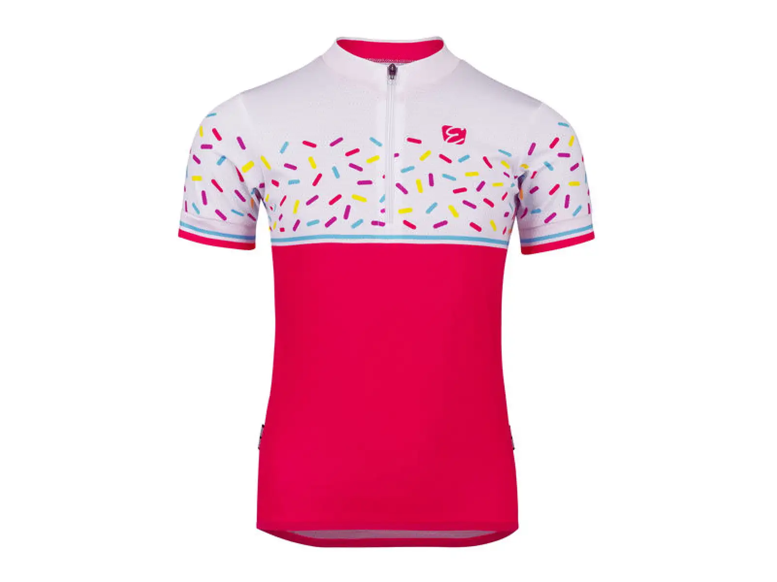 Etape Rio kids jersey short sleeve pink/white