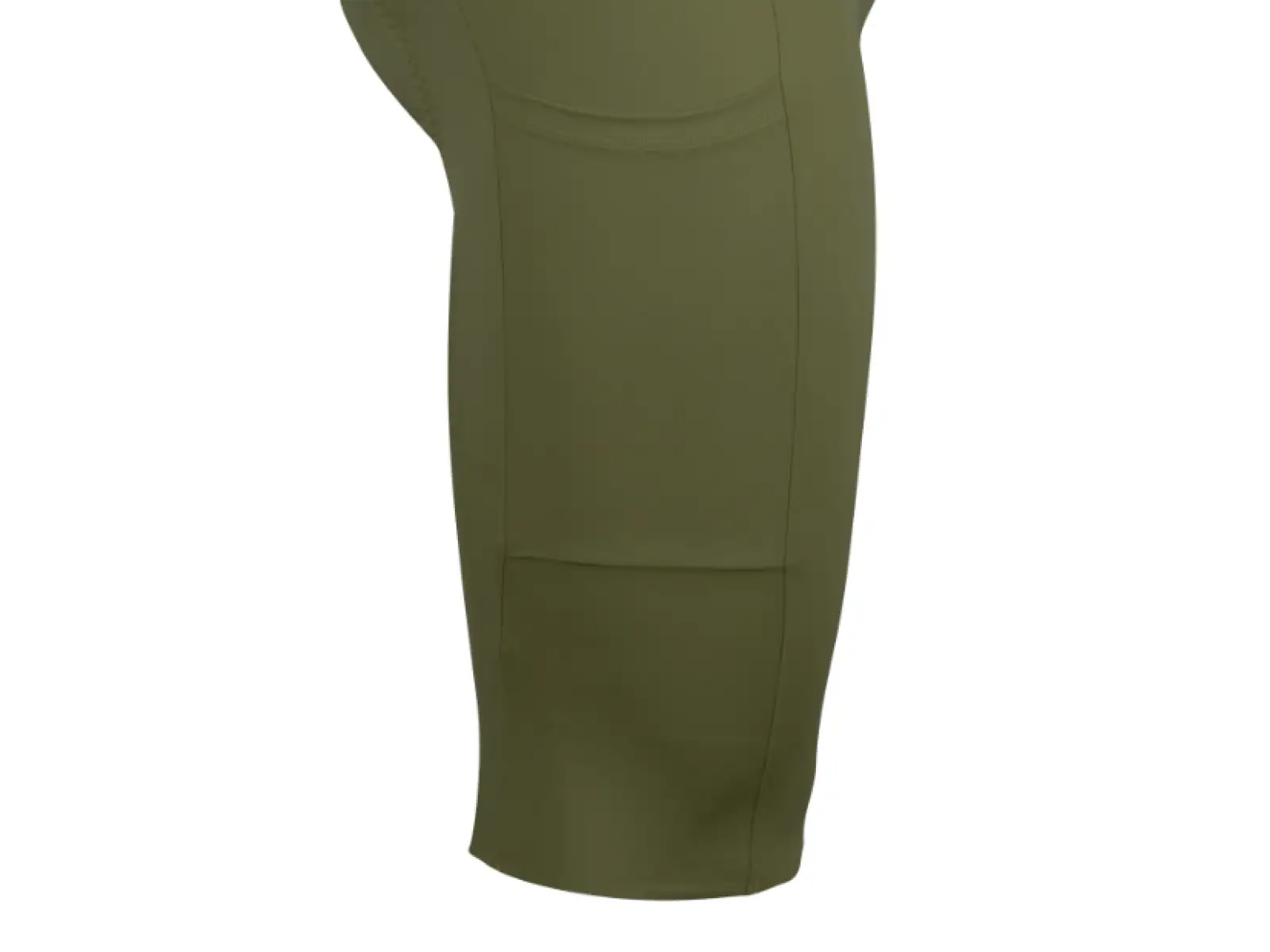 Force Mono men's shorts with pad and bib green