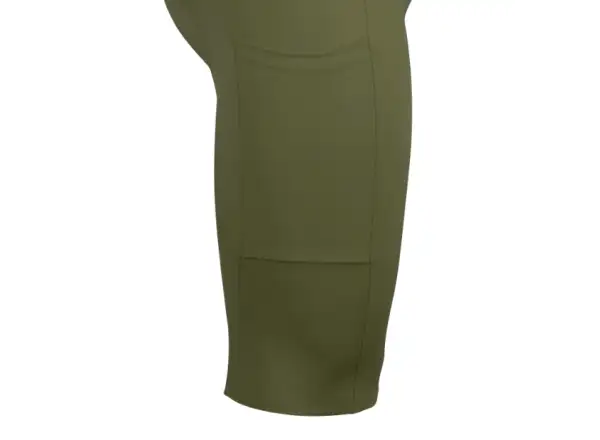 Force Mono men's shorts with pad and bib green