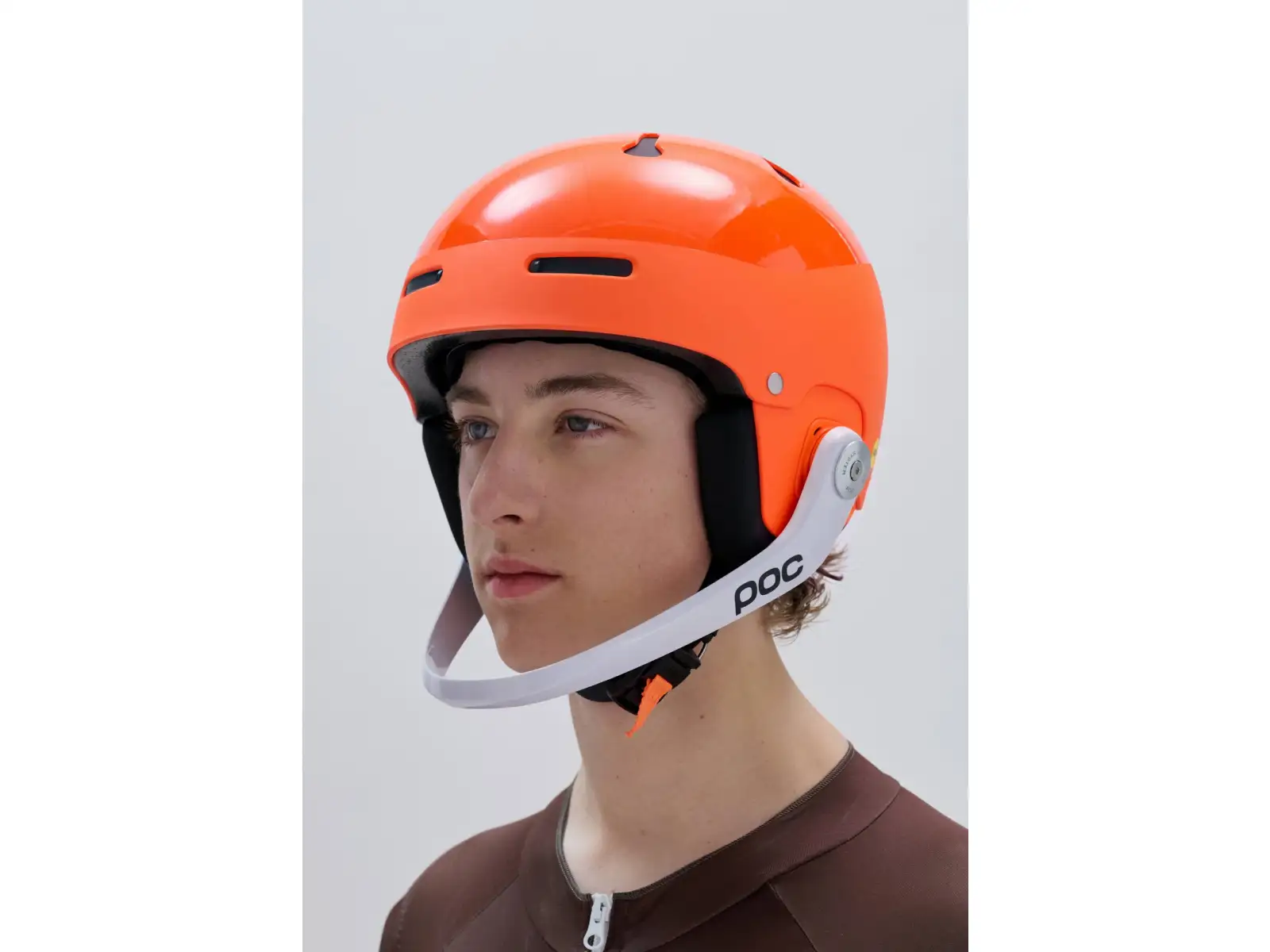 POC Artic SL MIPS ski helmet Fluorescent Orange